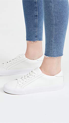 Madewell Sidewalk Low Top Silhouette Sneakers - Cushioned Footbed, Lace-up Closure, and Rubber Outsole - Pale Parchment 10 M