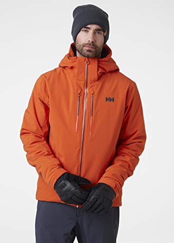 Helly-Hansen Alpha Lifaloft Jacket for Men - Lightweight, Insulated, Waterproof, Breathable, Winter Outdoor Jacket, 300 Patrol Orange - M