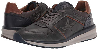 ALLROUNDER by MEPHISTO Men's El Paso Sneaker, Dark Grey, 10