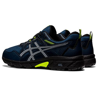 ASICS Men's Gel-Venture 8 All Winter Long Running Shoes, 13, French Blue/Safety Yellow