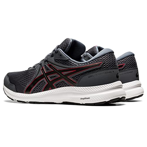 ASICS Gel-Contend® 7 Carrier Grey/Classic Red 7.5 D (M)