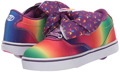 HEELYS Girl's Launch 20 JoJo (Little Kid/Big Kid/Adult) Rainbow/Tie-Dye 1 Little Kid M