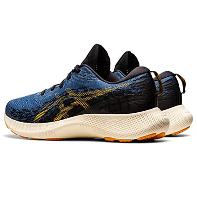 ASICS Men's Gel-Nimbus LITE 3 Running Shoes, 12.5, Azure/Amber