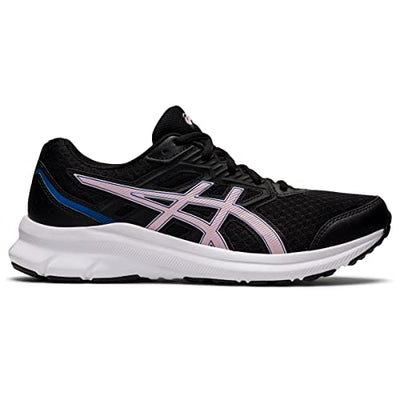 ASICS Women's JOLT 3 Running Shoes, 8.5, Black/Barely Rose