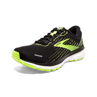 Brooks Men's Ghost 13 Running Shoe - Black/Nightlife/White - 12.5 Wide