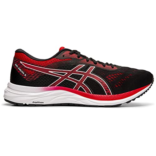 ASICS Men's Gel-Excite 6 Running Shoes, 11M, Black/Speed RED