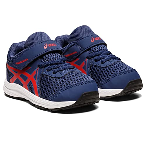 ASICS Contend 7 PS (Toddler/Little Kid) Deep Ocean/Classic Red 13 Little Kid M