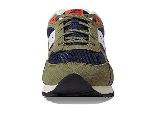 Saucony Boy's Originals Shadow 6000 (Little Kid/Big Kid) Olive/Navy/Orange 13.5 Little Kid M