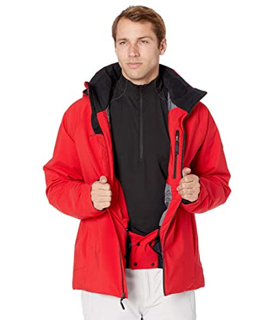 Obermeyer Mens Raze Jacket, Brakelight, Large