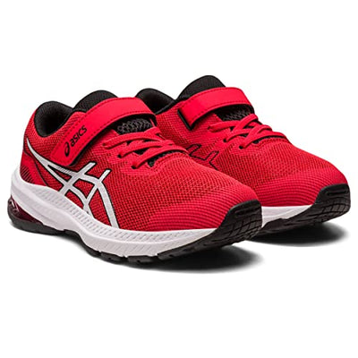 ASICS GT1000 11 PS Boys ToddlerYouth Running 12 M US Little Kid RedWhiteBlack