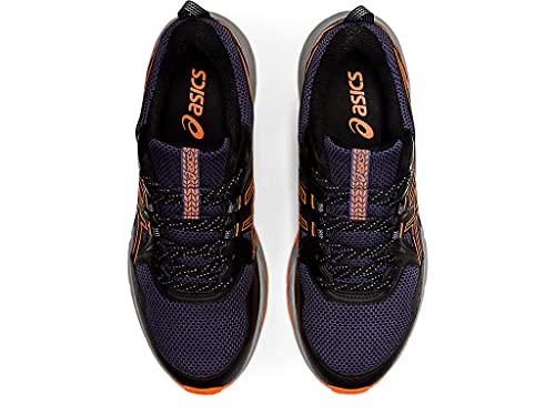 ASICS Men's Gel-Venture 8 Running Shoes, 7.5, Black/Shocking Orange