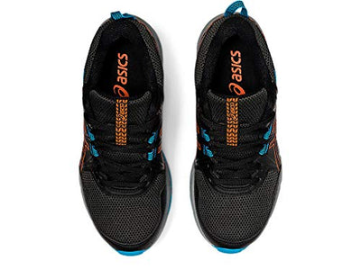 ASICS Kid's Gel-Venture 8 Grade School Running Shoes, 1.5, Black/Marigold Orange