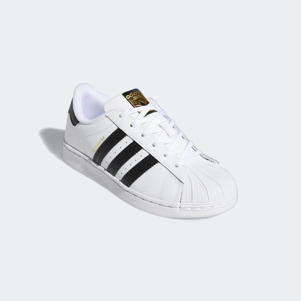 adidas Boy's Superstar El (Infant/Toddler) Sneaker 1 Little Kid White/Black/White