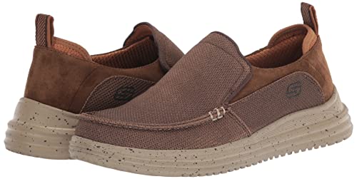 Skechers USA Men's Men's Proven-Renco Loafer, BRN, 12