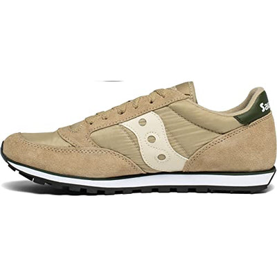 Saucony Men's Jazz Lowpro Sneaker, khaki/green, 11 M US