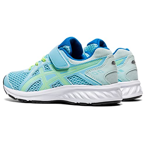 ASICS Kids Girl's Jolt 2 PS (Toddler/Little Kid) Ocean Decay/Lime Green 3 Little Kid M