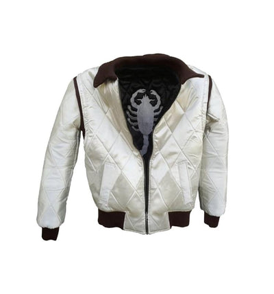 Ryan Gosling Drive Scorpion Jacket for Men-Souvenir Satin Bomber Jacket