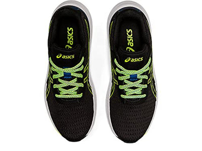 ASICS Kid's Gel-Excite 9 Grade School Running Shoe, 3.5, Black/Hazard Green