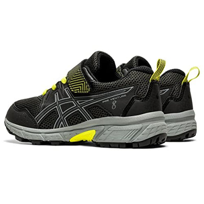 ASICS Kid's PRE Venture 8 Pre-School Running Shoes, K13, Graphite Grey/Graphite Grey