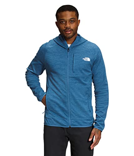 THE NORTH FACE Men's Canyonlands Hoodie Sweatshirt, Federal Blue Heather, M