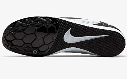 Nike Zoom Rival D 10 Mens Track Spike (Pure Platinum/Black-Indigo Fog, Numeric_10_Point_5)