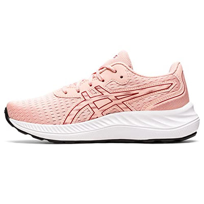 ASICS Kid's Gel-Excite 9 Grade School Running Shoes, 4.5, Frosted Rose/Cranberry