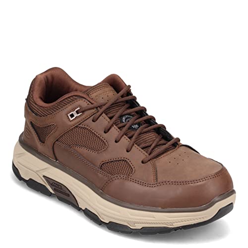 Skechers Max Stout ST Alloy Toe Brown 10 EE - Wide