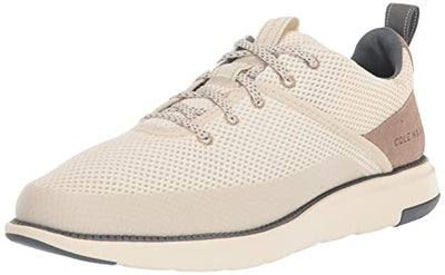 Cole Haan Men's Grand Atlantic Sneaker, Silver Birch/EGRET, 11 Wide