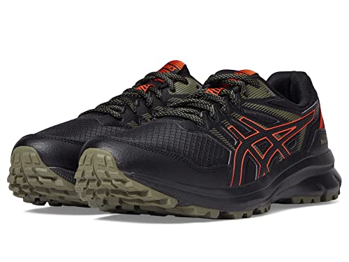 ASICS Trail Scout 2 Black/Cherry Tomato 10 4E - Extra Wide