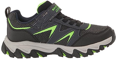 Skechers Kids Rugged Ranger Sneaker, Navy/Lime, 10.5 US Unisex Little Kid