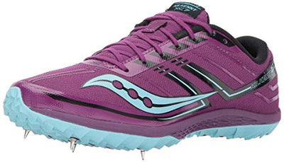 Saucony Women's Kilkenny XC7 Spike, Purple/Blue, 5 B