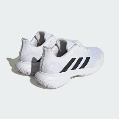 adidas Court Jam Control Footwear White/Core Black/Matte Silver 8 D (M)