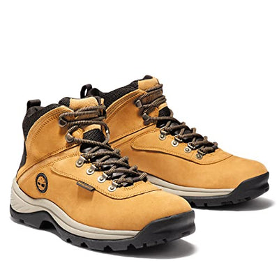 Timberland Men's White Ledge Mid Waterproof Hiking Boot, Wheat, 7