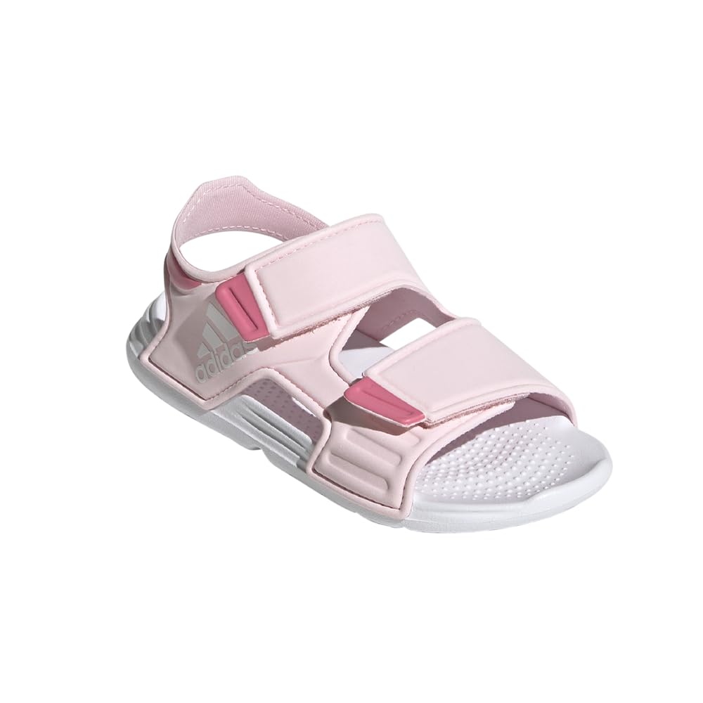 adidas Kids Girls Altaswim Slip On Casual Sandals Casual - Pink 13 Little Kid