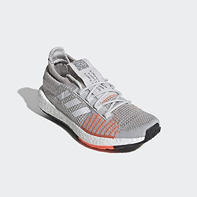 adidas PulseBOOST HD Grey/White/Solar Red 11.5 B (M)