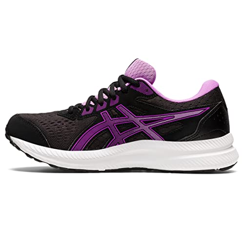 ASICS Women's Gel-Contend 8 Running Shoes, 7.5, Black/Orchid