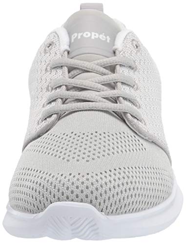 Propét Women's Travelbound Tracer Sneaker,Lt Grey,9