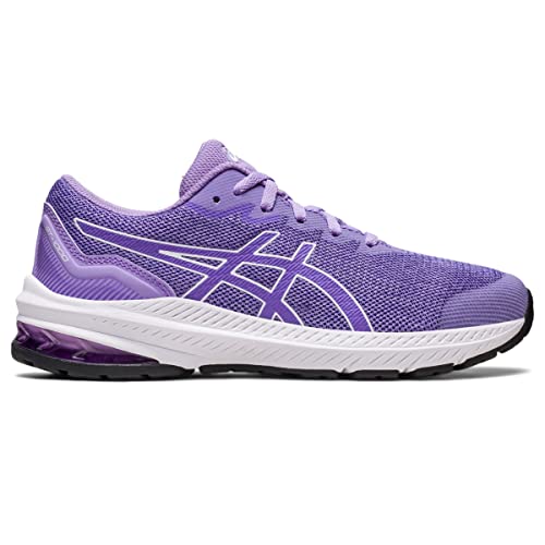 ASICS GT1000 11 GS Girls Youth Running 45 M US Big Kid VioletAmethystWhite