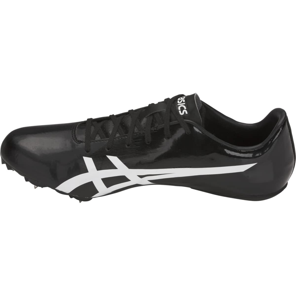 ASICS Men's Hyper Sprint 7 Track & Field Shoe, Black/White, 10 M US