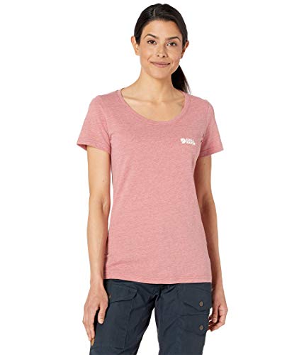 Fjällräven Logo T-Shirt Raspberry Red/Melange MD