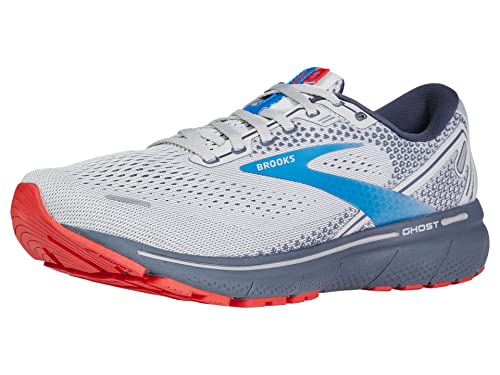 Brooks Single Shoe Ghost 14 Grey/Blue/Red 8 Left D (M)