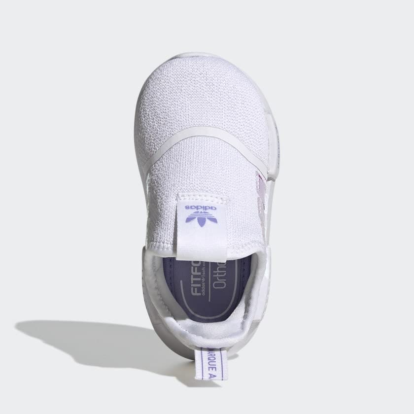 adidas NMD 360 Shoes Kids', White, Size 7K