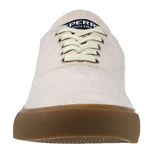 Sperry Men's Captain's CVO Wool Sneaker, Cement, 8 M US