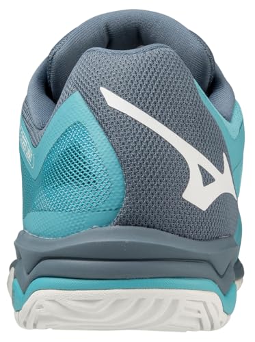 Mizuno Men's Exceed Light Sneaker, Maui Blue-White, 9