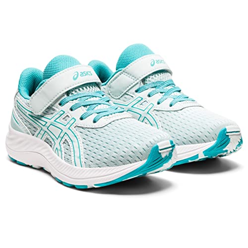 ASICS Kid's PRE Excite 9 Pre-School Running Shoes, K13, Soothing SEA/SEA Glass