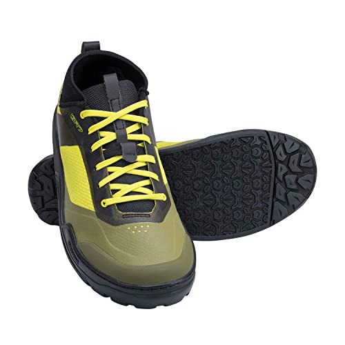 SHIMANO SH-GR701 Versatile Flat Pedal Trail Shoe, Yellow, 7.5-8 Men (EU 41)