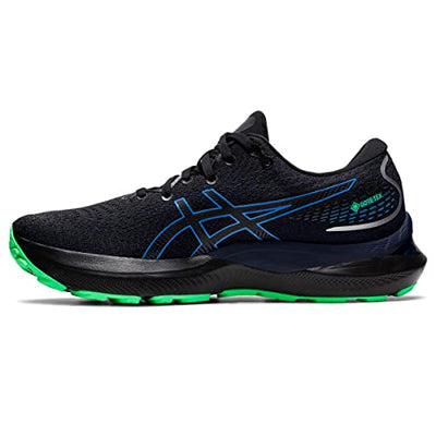 ASICS Men's Gel-Cumulus 24 GTX Running Shoes, 14, Black/Blue Coast