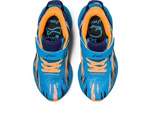 ASICS Kid's PRE Noosa TRI 13 Pre-School Running Shoes, K12, Island Blue/White