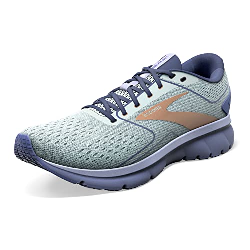 Brooks Women's Transmit 3 Running Shoe - Spa Blue/Neo Pink/Copper - 10.5 Medium