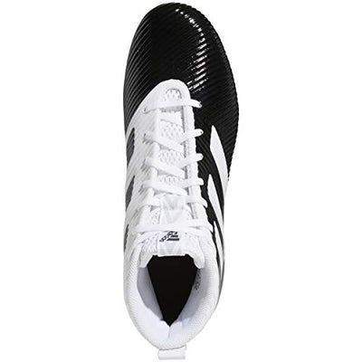 adidas Freak Ghost Cleat - Men's Football Core Black/White/Clear Grey, 11